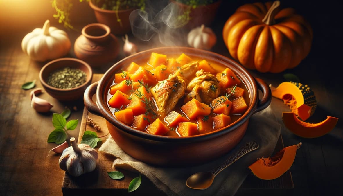 Aromatic Pumpkin and Chicken One-Pot Recipe